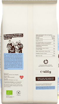 Nudeln, Rigatoni Vollkornreis für Kinder, glutenfrei, 400 g