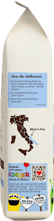 Nudeln, Rigatoni Vollkornreis für Kinder, glutenfrei, 400 g