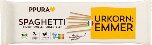 Nudeln, Spaghetti aus italienischem Emmer, 500 g