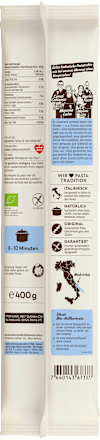 Nudeln, Spaghetti aus Vollkornreis, glutenfrei, 400 g