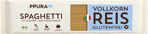 Nudeln, Spaghetti aus Vollkornreis, glutenfrei, 400 g
