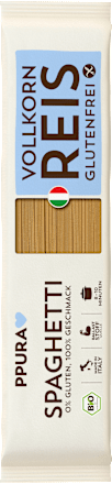 Nudeln, Spaghetti aus Vollkornreis, glutenfrei, 400 g