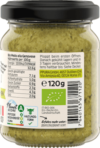 Pesto, alla Genovese mit Pinienkernen, 120 g