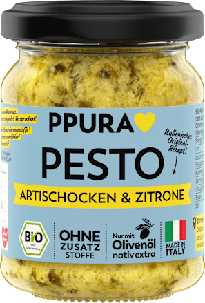 Pesto, Artischocken & Zitrone, 120 g