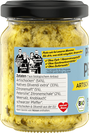 Pesto, Artischocken & Zitrone, 120 g