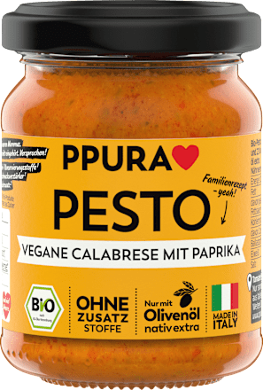 Pesto, Calabrese mit Paprika, vegan, 120 g
