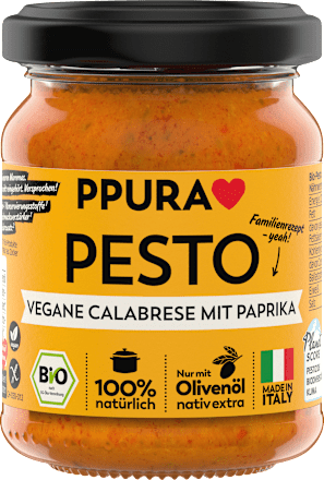 Pesto, Calabrese mit Paprika, vegan, 120 g