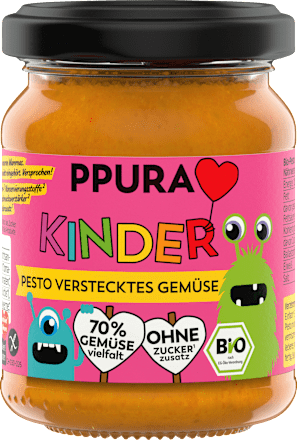 Pesto mit Gemüse für Kinder, 120 g