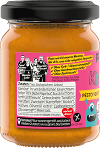 Pesto mit Gemüse für Kinder, 120 g