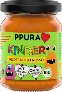 Pesto, Rosso mild für Kinder, 120 g