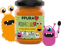 Pesto, Rosso mild für Kinder, 120 g