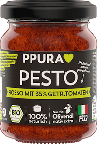 Pesto, Rosso mit 35 % getrocknete Tomaten, 120 g
