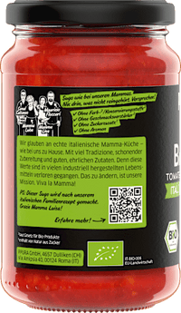 Tomatensauce, Basilico, ital. Tomaten & Basilikum, 340 g