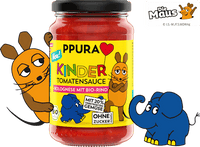 Tomatensauce, Bolognese mit Rindfleisch für Kinder, 340 g