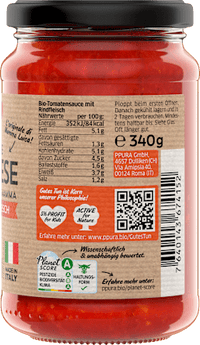 Tomatensauce, Bolognese mit Rindfleisch, 340 g