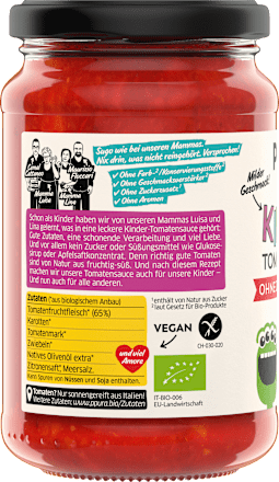 Tomatensauce für Kinder, 340 g