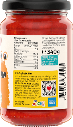 Tomatensauce für Kinder, 340 g