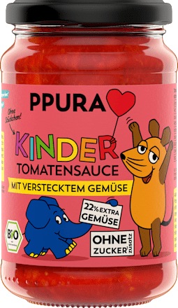 Tomatensauce mit Gemüse für Kinder, 340 g