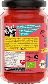 Tomatensauce mit Gemüse für Kinder, 340 g
