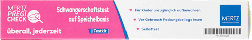 Pregicheck Speichel - Schwangerschaftstest, 1 St