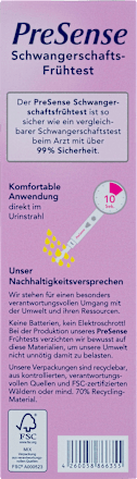 Vroege zwangerschapstest, 1 stuk