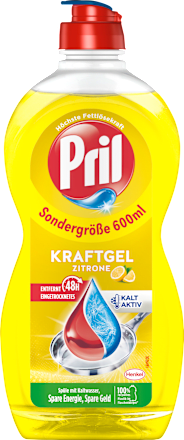 Spülmittel Kraft-Gel Fresh Lemon, 600 ml Pril