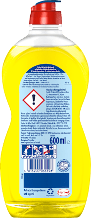 Spülmittel Kraft-Gel Fresh Lemon, 600 ml Pril