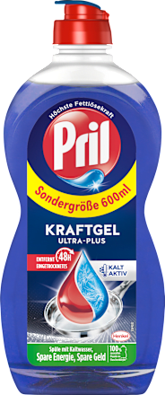Spülmittel Kraft-Gel Ultra Plus, 600 ml Pril