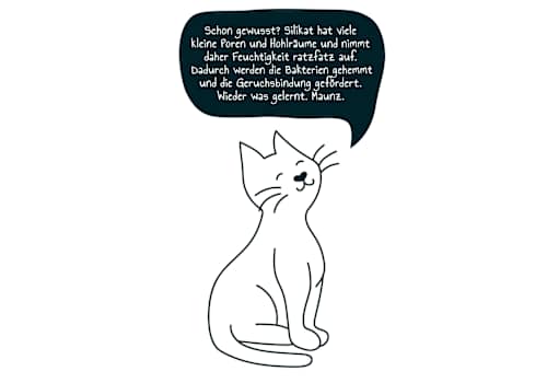 Kattenbakvulling met babypoedergeur, 12 kg