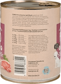 Nat hondenvoer met paard, multipack (6 x 800 g), 4,8 kg