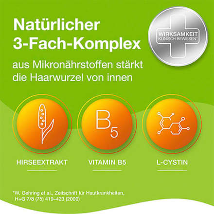 Kapseln für den Nährstoffbedarf der Haarwurzel, 120 St
