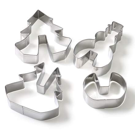 3D koekjesvormpjes, 4 stuks, 1 stuk