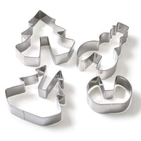 3D koekjesvormpjes, 4 stuks, 1 stuk