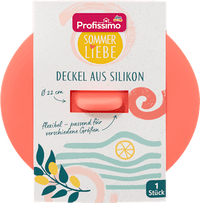 Abdeckung Schalen Silikon lachs Sommerliebe, 1 St