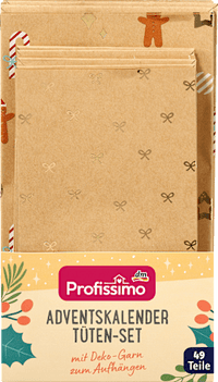 Adventskalender tassenset, 1 stuk