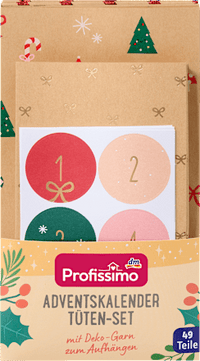 Adventskalender Tüten Set, 1 St