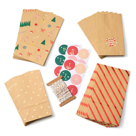 Adventskalender Tüten Set, 1 St