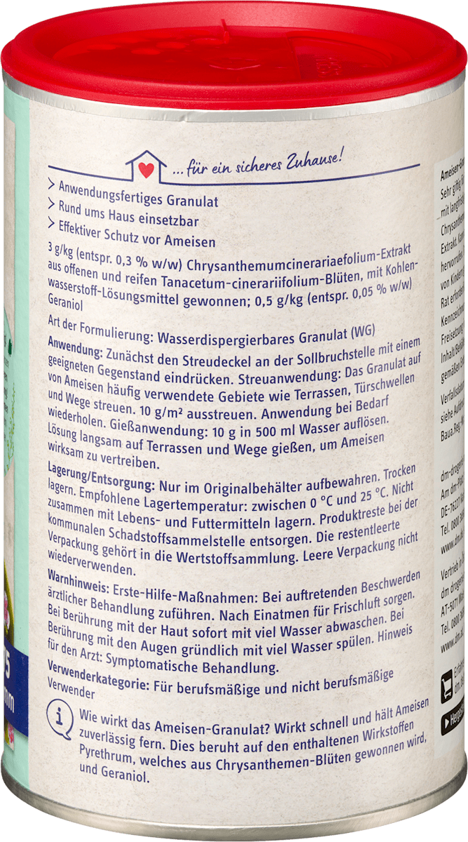 Profissimo Ameisen-Granulat, 275 g
