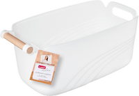 Opbergdoos met houten handvat, 1 stuk