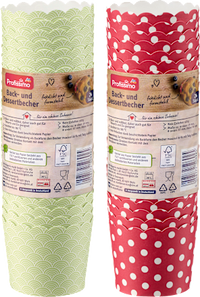 Bak- en dessertvormpjes, 24 stuks