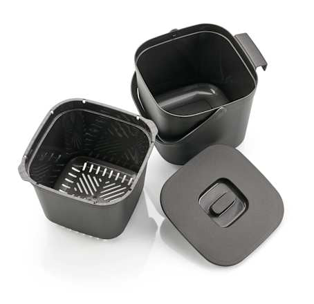 Bio-Mülleimer aus Recyclingmaterial, 1 St