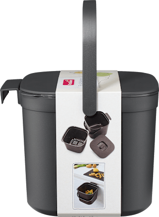 Bio-Mülleimer aus Recyclingmaterial, 1 St