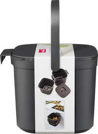 Bio-Mülleimer aus Recyclingmaterial, 1 St