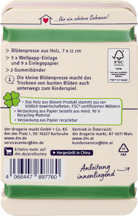 Blütenpresse, 1 St