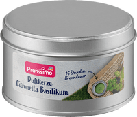 Duftkerze Citronella Basilikum, 1 St