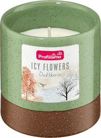 Profissimo Duftkerze im Glas Icy Flowers, 1 St