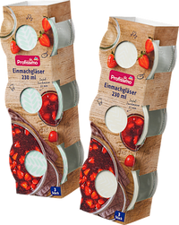 Einmachgläser 230ml, 3 St Profissimo