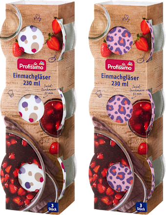Inmaakpotten 230ml, 3 stuks