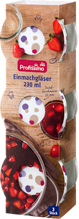 Inmaakpotten 230ml, 3 stuks