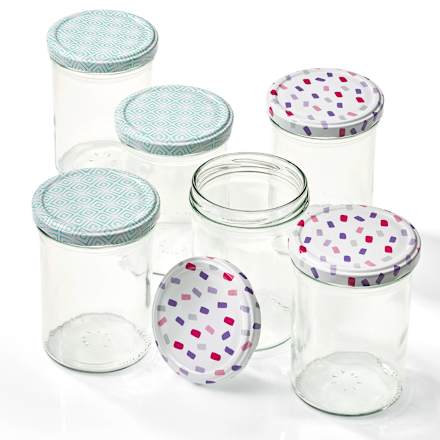 Inmaakpotten 440ml, 3 stuks